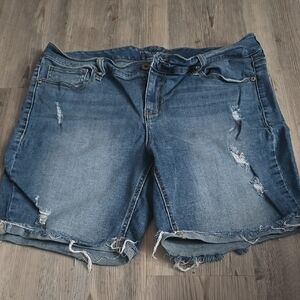 Denim Blue Women's Shorts
